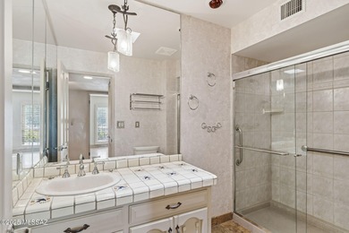 This soft contemporary home is perfectly elevated above on Skyline Country Club in Arizona - for sale on GolfHomes.com, golf home, golf lot