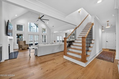 Moody gray showstopper in a gated Monroe County golf course on The Club River Forest in Georgia - for sale on GolfHomes.com, golf home, golf lot