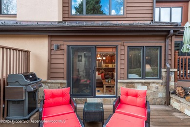 This desirable Country Club Townhome is located adjacent to the on The Snowmass Club in Colorado - for sale on GolfHomes.com, golf home, golf lot