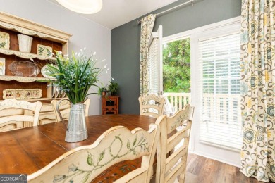 Welcome to this beautifully maintained three-level end-unit on Sugar Hill Golf Club in Georgia - for sale on GolfHomes.com, golf home, golf lot