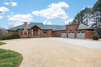 Spectacular riverfront estate on 3 acres along the Towaliga on The Club River Forest in Georgia - for sale on GolfHomes.com, golf home, golf lot