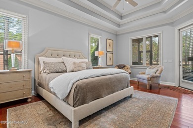 Stunning custom-built golf-front home overlooking the 2nd hole on Pinewild Country Club of Pinehurst in North Carolina - for sale on GolfHomes.com, golf home, golf lot