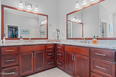 Stunning custom-built golf-front home overlooking the 2nd hole on Pinewild Country Club of Pinehurst in North Carolina - for sale on GolfHomes.com, golf home, golf lot