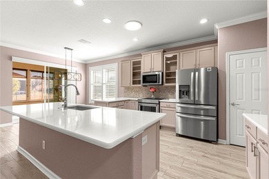 Carefree living awaits in this beautiful Sheridan Model home on Stone Creek Golf Club in Florida - for sale on GolfHomes.com, golf home, golf lot