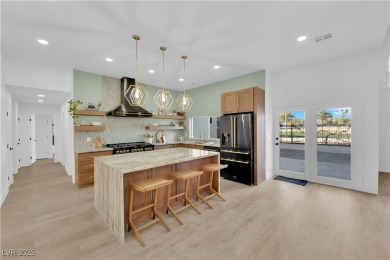 Located on a scenic par 3 of the iconic mid century golf course on Las Vegas National Golf Club in Nevada - for sale on GolfHomes.com, golf home, golf lot