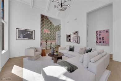 Located on a scenic par 3 of the iconic mid century golf course on Las Vegas National Golf Club in Nevada - for sale on GolfHomes.com, golf home, golf lot