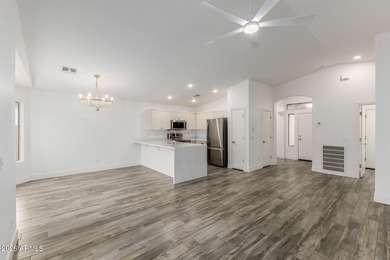 Welcome to easy living in highly desirable, guard-gated 55+ on Trilogy Golf Club At Power Ranch in Arizona - for sale on GolfHomes.com, golf home, golf lot