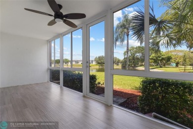 Large 2/2 corner unit on the first floor with a beautiful on Wynmoor Golf Course in Florida - for sale on GolfHomes.com, golf home, golf lot