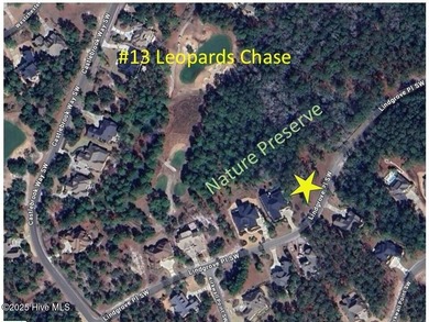 Rare Private Nature Preserve homesite with sneak peeks of #13 on Ocean Ridge Plantation in North Carolina - for sale on GolfHomes.com, golf home, golf lot