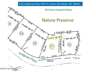 Rare Private Nature Preserve homesite with sneak peeks of #13 on Ocean Ridge Plantation in North Carolina - for sale on GolfHomes.com, golf home, golf lot