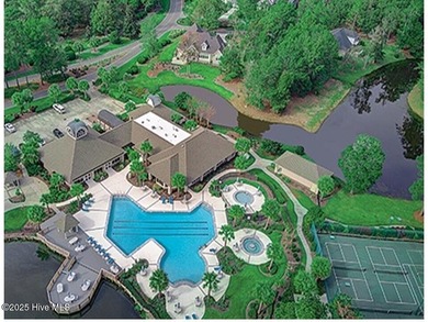 Rare Private Nature Preserve homesite with sneak peeks of #13 on Ocean Ridge Plantation in North Carolina - for sale on GolfHomes.com, golf home, golf lot