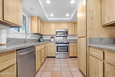 Welcome to this cozy home in Sun Lakes! This beautifully updated on Palo Verde Golf and Country Club in Arizona - for sale on GolfHomes.com, golf home, golf lot