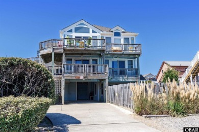 Stunning Semi-Oceanfront Retreat at 604 Saltspray Court, Corolla on The Currituck Golf Club in North Carolina - for sale on GolfHomes.com, golf home, golf lot