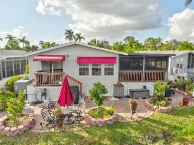 Don't miss out on this mobile home with breathtaking lake views on Silver Lakes Resort and Golf Club in Florida - for sale on GolfHomes.com, golf home, golf lot