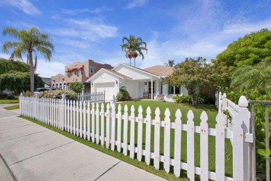 This stunning model home is tucked into the north end of the on Lake Worth Municipal Golf Course in Florida - for sale on GolfHomes.com, golf home, golf lot