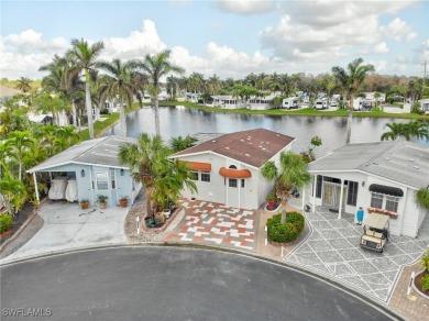 Don't miss out on this mobile home with breathtaking lake views on Silver Lakes Resort and Golf Club in Florida - for sale on GolfHomes.com, golf home, golf lot