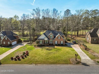 Welcome to this stately Barrington Hall brick home, thoughtfully on Barrington Hall Golf Course in Georgia - for sale on GolfHomes.com, golf home, golf lot