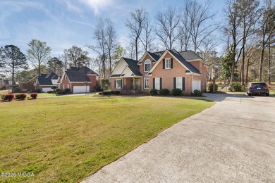 Welcome to this stately Barrington Hall brick home, thoughtfully on Barrington Hall Golf Course in Georgia - for sale on GolfHomes.com, golf home, golf lot