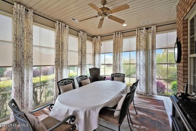 This home has it all! Curb appeal, low maintenance, attention to on Cape Fear National At Brunswick Forest in North Carolina - for sale on GolfHomes.com, golf home, golf lot