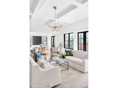 Stunning 5-bedroom, 5.5-bath luxury home on 1.2 acres featuring on The Club River Forest in Georgia - for sale on GolfHomes.com, golf home, golf lot