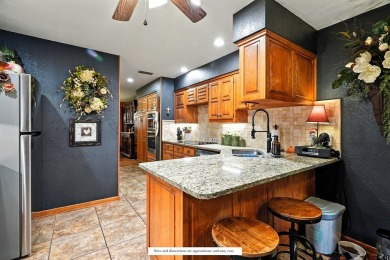 Two-story townhouse in Fairway Oaks Country Club with 3 bedrooms on Abilene Country Club - South Course in Texas - for sale on GolfHomes.com, golf home, golf lot