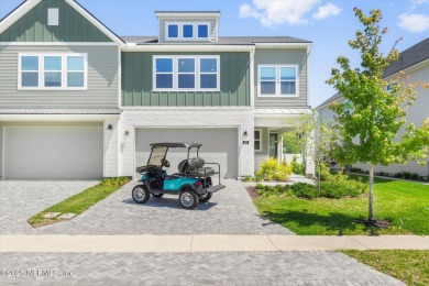 Come live the Nocatee Lifestyle WITH a 4-seater Golf Cart on Palm Valley Golf Club in Florida - for sale on GolfHomes.com, golf home, golf lot