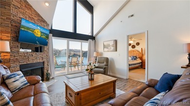Come see the BIG lake views from this 3 bedroom, 3 bathroom on The Club At Old Kinderhook in Missouri - for sale on GolfHomes.com, golf home, golf lot