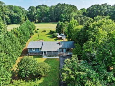 Check out this great off water Lake Gaston home that backs-up to on Tanglewood Shores Golf Club in Virginia - for sale on GolfHomes.com, golf home, golf lot