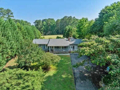 Check out this great off water Lake Gaston home that backs-up to on Tanglewood Shores Golf Club in Virginia - for sale on GolfHomes.com, golf home, golf lot