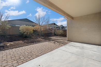 A contemporary ranch-style home built in 2019 welcomes you with on Antelope Hills Golf Courses in Arizona - for sale on GolfHomes.com, golf home, golf lot