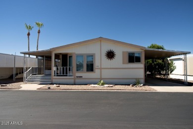 Come see this well maintained Manufactured home in 55+ on Sun City Riverview Golf Course in Arizona - for sale on GolfHomes.com, golf home, golf lot