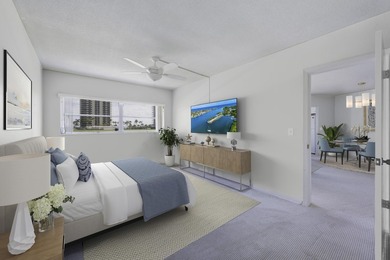 Enjoy the sweeping Intracoastal views in this first floor 2 on North Palm Beach Country Club in Florida - for sale on GolfHomes.com, golf home, golf lot