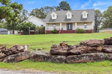 A gorgeous, cozy 2,236 sqft 3-bedroom, 2.5 Bath home sits on 1 on Wolf Ridge Golf Course in Oklahoma - for sale on GolfHomes.com, golf home, golf lot