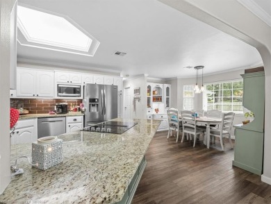 A gorgeous, cozy 2,236 sqft 3-bedroom, 2.5 Bath home sits on 1 on Wolf Ridge Golf Course in Oklahoma - for sale on GolfHomes.com, golf home, golf lot