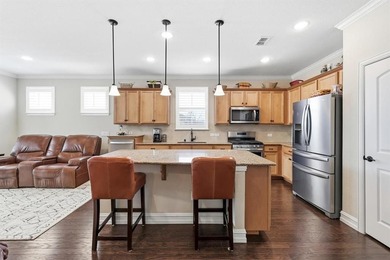 Striking Abbeyville Model located on a corner lot in the vibrant on Frisco Lakes Golf Course in Texas - for sale on GolfHomes.com, golf home, golf lot