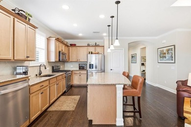 Striking Abbeyville Model located on a corner lot in the vibrant on Frisco Lakes Golf Course in Texas - for sale on GolfHomes.com, golf home, golf lot