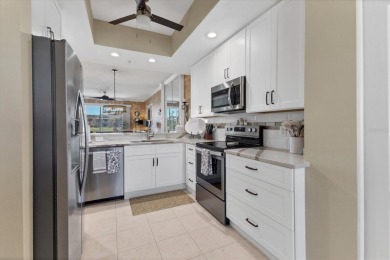 Discover this beautifully renovated ground-floor, fully on Heritage Oaks Golf and Country Club in Florida - for sale on GolfHomes.com, golf home, golf lot