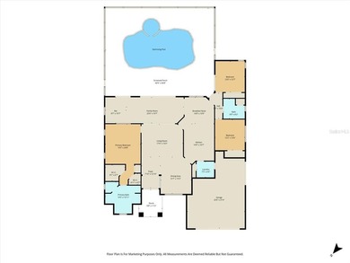 PRICED TO SELL!  A 2,390 SQ FOOT POOL HOME WITH A VIEW OF THE on Glen Lakes Country Club in Florida - for sale on GolfHomes.com, golf home, golf lot