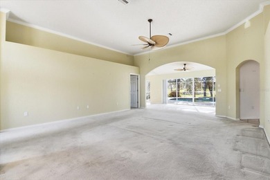 PRICED TO SELL!  A 2,390 SQ FOOT POOL HOME WITH A VIEW OF THE on Glen Lakes Country Club in Florida - for sale on GolfHomes.com, golf home, golf lot