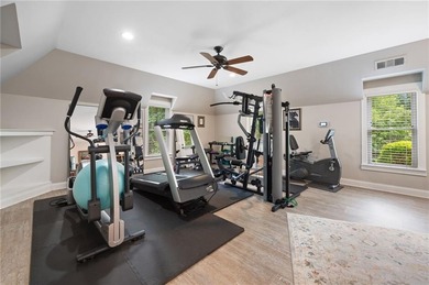 Beautiful, Ranch-Style Home with full, finished Basement and on Hampton Golf Village in Georgia - for sale on GolfHomes.com, golf home, golf lot