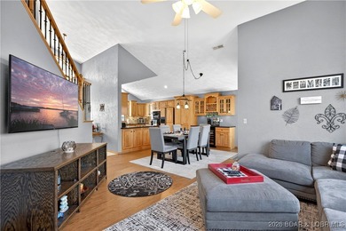 This stunning lakefront home in Four Seasons offers 75 feet of on Seasons Ridge At Four Seasons in Missouri - for sale on GolfHomes.com, golf home, golf lot