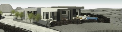New Custom home nestled in the Lava field in ENTRADA's gated on Entrada at Snow Canyon in Utah - for sale on GolfHomes.com, golf home, golf lot