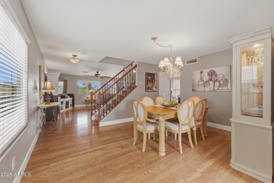 Perched against the iconic Superstition and Dinosaur Mountains on Gold Canyon Golf Resort - Sidewinder in Arizona - for sale on GolfHomes.com, golf home, golf lot