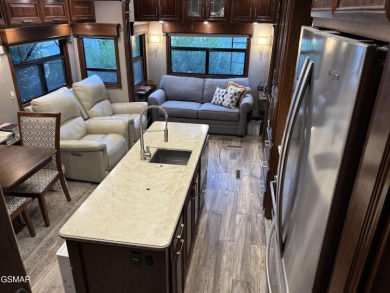 Gorgeous RV lot with a beautifully manicured and landscaped yard on Bent Creek Golf Course in Tennessee - for sale on GolfHomes.com, golf home, golf lot