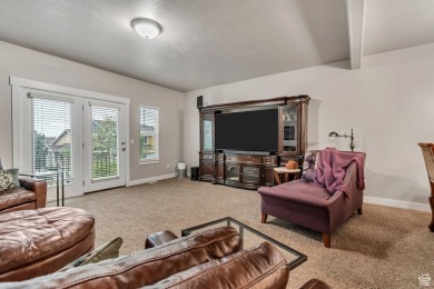 Directly off the kitchen leads to a PRIVATE cover patio, with no on Schneiters Pebble Brook Golf Course in Utah - for sale on GolfHomes.com, golf home, golf lot