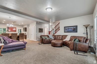 Directly off the kitchen leads to a PRIVATE cover patio, with no on Schneiters Pebble Brook Golf Course in Utah - for sale on GolfHomes.com, golf home, golf lot