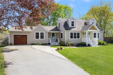 Walk to four beaches and a variety of recreational amenities on Potowomut Golf Club in Rhode Island - for sale on GolfHomes.com, golf home, golf lot