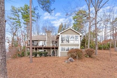 Beautiful lake and mountain views from almost every window, with on Keowee Key Golf and Country Club in South Carolina - for sale on GolfHomes.com, golf home, golf lot