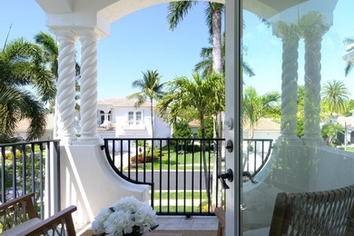 Live luxuriously on the 16th green of the Arnold Palmer on Frenchmans Reserve in Florida - for sale on GolfHomes.com, golf home, golf lot