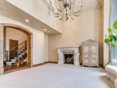 Welcome to this stately 5-bedroom, 5-bathroom custom-built home on Gaillardia Country Club in Oklahoma - for sale on GolfHomes.com, golf home, golf lot